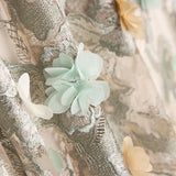 Encaje Lurex Fantasía Nude - Ribes y Casals