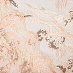 Encaje Ramas Lentejuela Salmón - Ribes y Casals