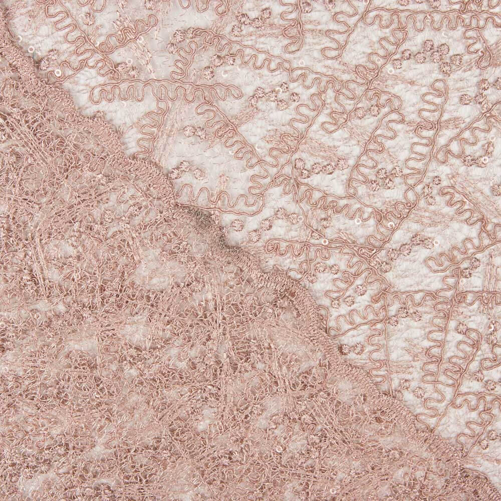 Encaje Rebrodé Rosa Palo - Ribes y Casals