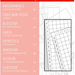 Entretela Cuadrícula Burda - Ribes y Casals