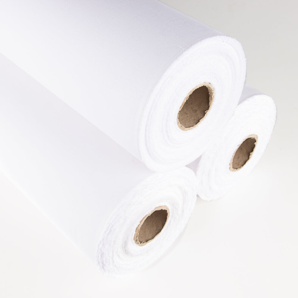 Rollo de Entretela Adhesiva Tiesa Blanca 50 metros - Ribes y Casals