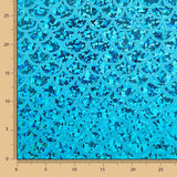 Foil Printed Escamas Hologram Azul - Ribes y Casals