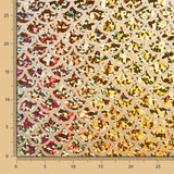 Foil Printed Escamas Hologram Oro - Ribes y Casals