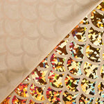 Foil Printed Escamas Hologram Oro - Ribes y Casals