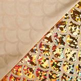Foil Printed Escamas Hologram Oro - Ribes y Casals