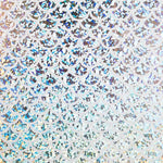 Foil Printed Escamas Hologram Blanco - Ribes y Casals