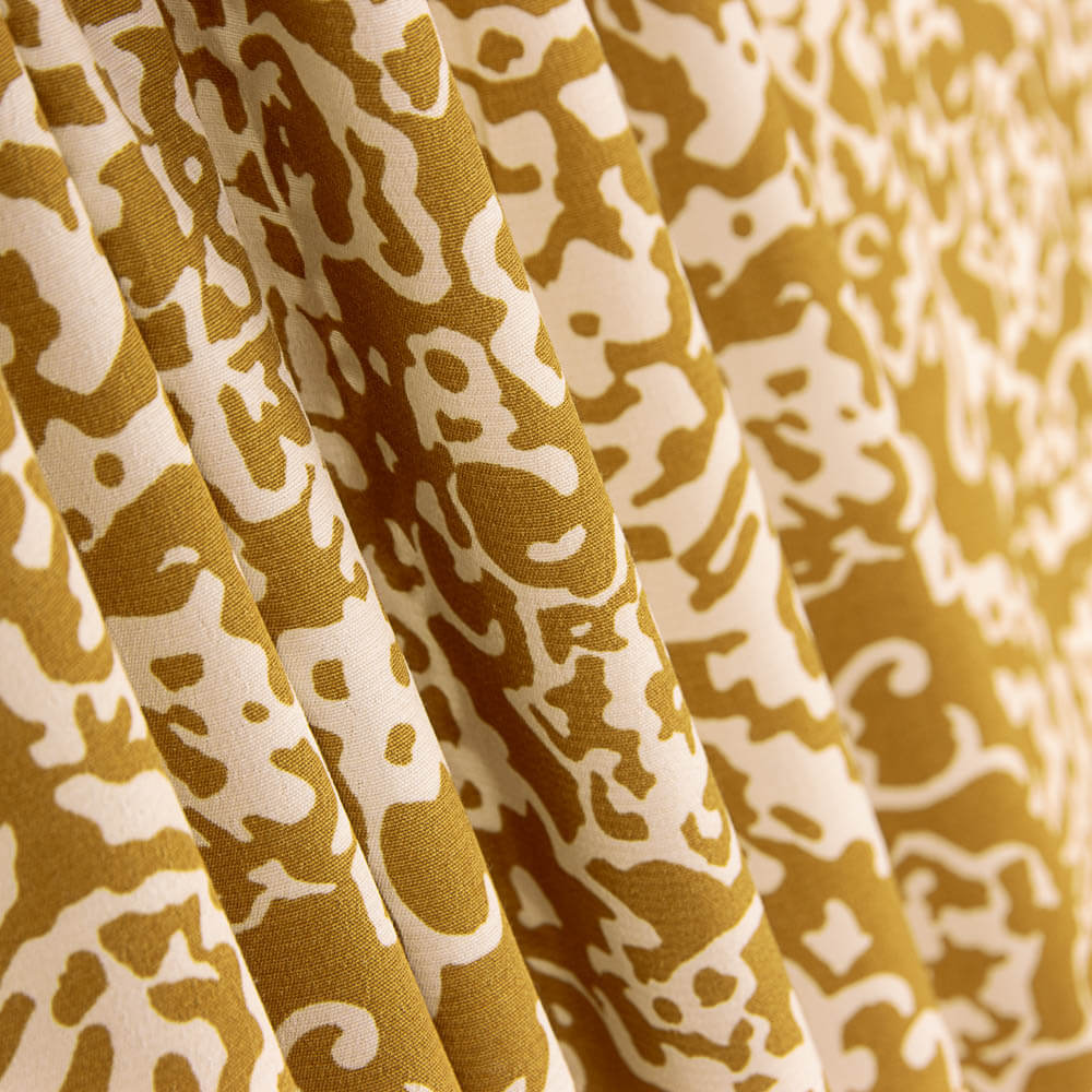 Retal Viscosa Ocre Etnic 200x140 cm - Ribes y Casals