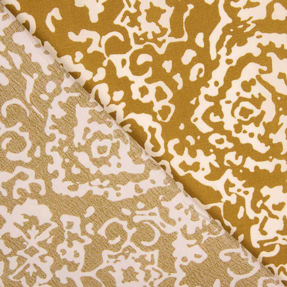 Retal Viscosa Ocre Etnic 200x140 cm - Ribes y Casals