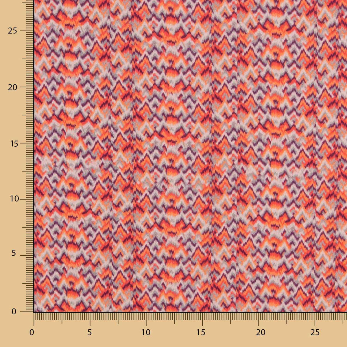 Viscosa Étnico Rojo - Ribes y Casals
