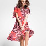 Fama Stretch Maxi Cahemir Coral - Ribes y Casals