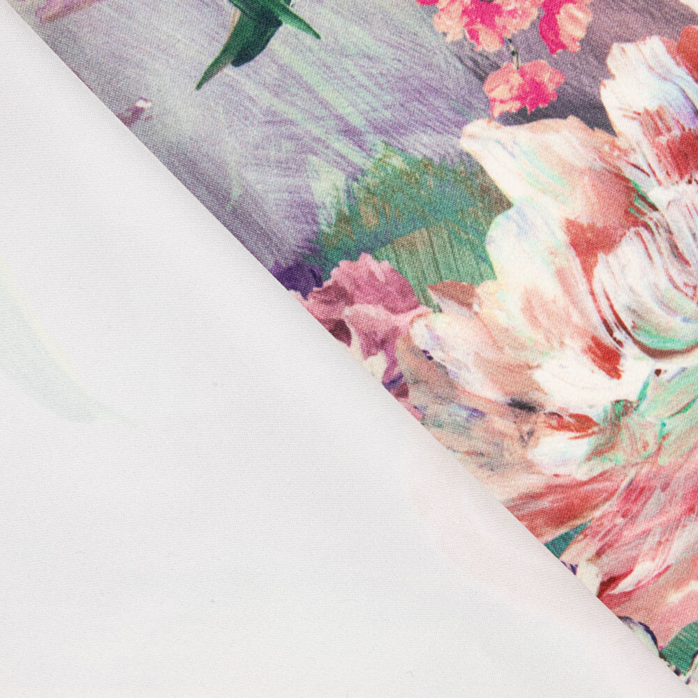 Fama Strecht Cretona Acuarela Lila - Ribes y Casals