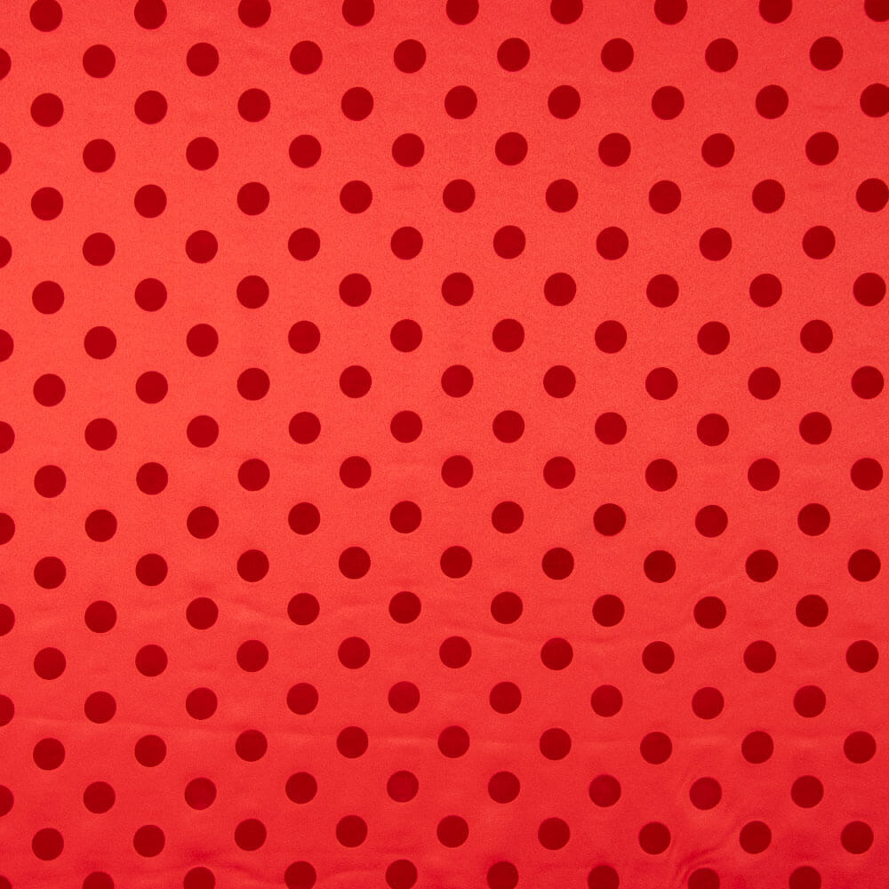 Fama Rojo Lunar Flocado Rojo 20mm - Ribes y Casals