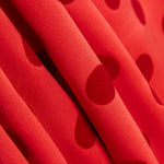 Fama Rojo Lunar Flocado Rojo 20mm - Ribes y Casals