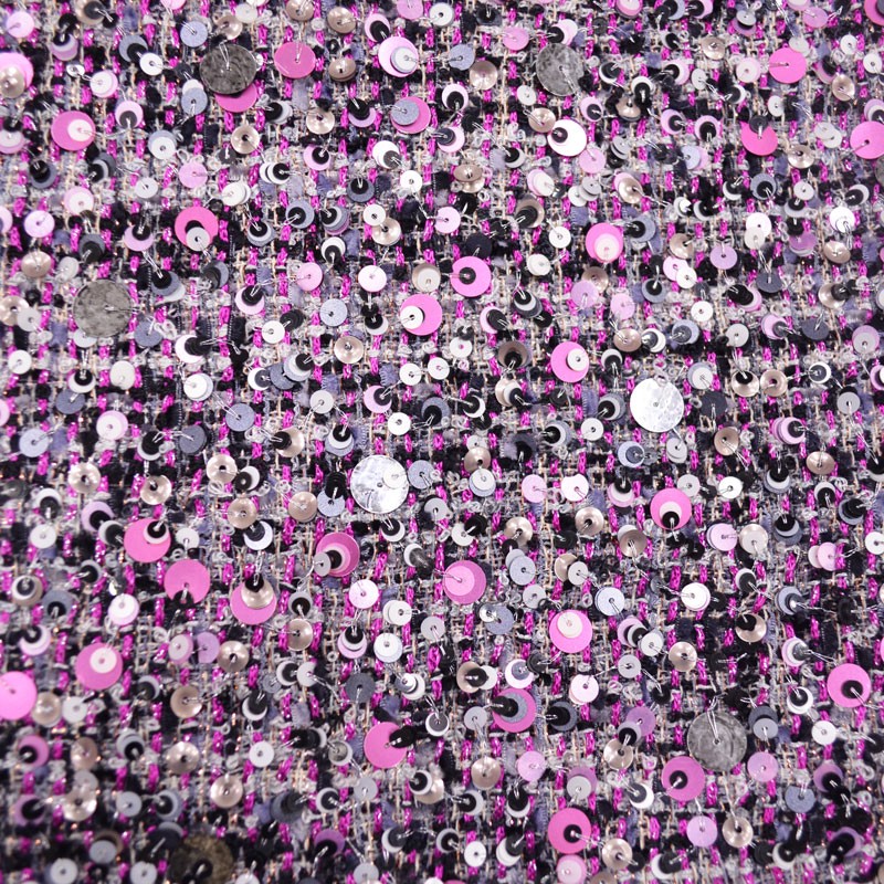 Fantasía Chanel Lentejuela Rosa - Ribes y Casals