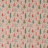 Fieltro Estampado Navidad Árboles Gris - Ribes y Casals