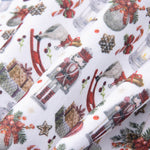 Fieltro Navidad Dibujos Blanco - Ribes y Casals