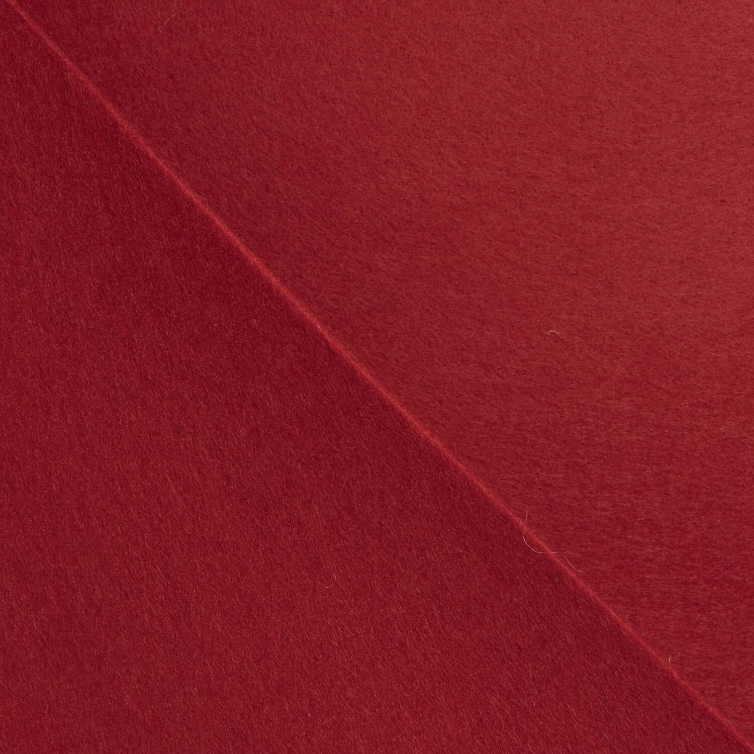 Fieltro Liso Rojo 3mm - 500gr - Ribes y Casals