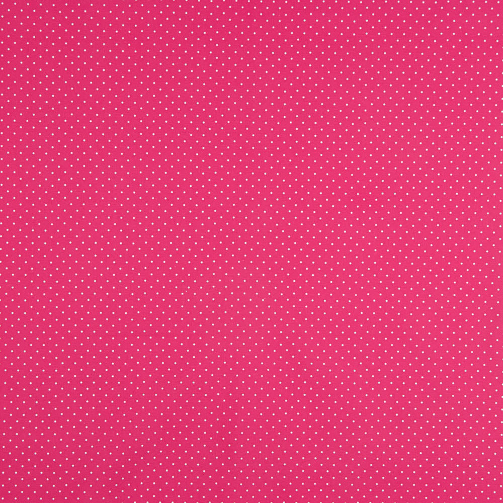 Popelín Estampado Flamenca Lunar 1mm Fresa - Ribes y Casals