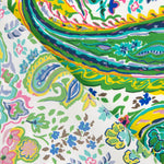 Crepe Poliéster Cachemire Verde Jade - Ribes y Casals