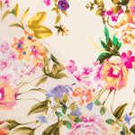 Crepe Floral Crudo - Ribes y Casals