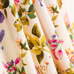 Crepe Floral Crudo - Ribes y Casals