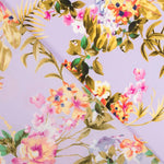 Crepe Floral Malva - Ribes y Casals