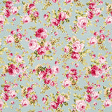 Crepe Cretona Verde Agua - Ribes y Casals