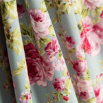 Crepe Cretona Verde Agua - Ribes y Casals