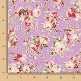 Crepe Cretona Malva - Ribes y Casals