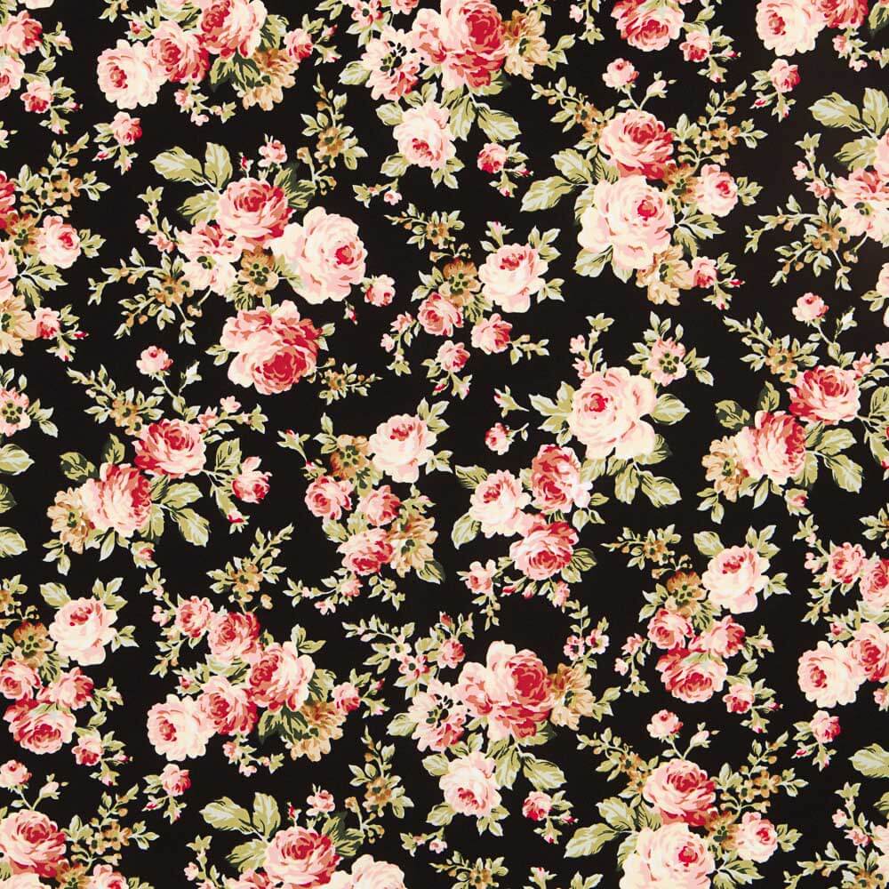 Crepe Cretona Negro - Ribes y Casals