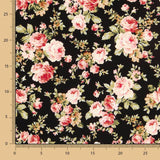 Crepe Cretona Negro - Ribes y Casals