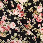 Crepe Cretona Negro - Ribes y Casals