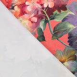 Fama Strech Flor Acuarela Coral - Ribes y Casals