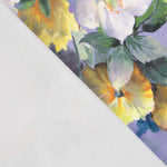 Fama Strech Flor Acuarela Malva - Ribes y Casals