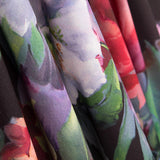 Fama Strech Flor Acuarela Negra - Ribes y Casals