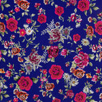 Crepe Mantón Manila Azul - Ribes y Casals