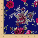 Crepe Mantón Manila Azul - Ribes y Casals