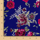 Crepe Mantón Manila Azul - Ribes y Casals