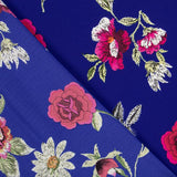 Crepe Mantón Manila Azul - Ribes y Casals