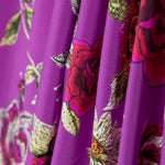 Crepe Mantón Manila Buganvilla - Ribes y Casals