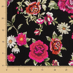 Retal Crepe Mantón Manila Negro 110x150 cm - Ribes y Casals