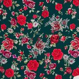 Crepe Mantón Manila Verde Botella - Ribes y Casals