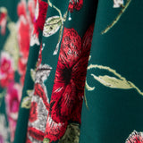 Crepe Mantón Manila Verde Botella - Ribes y Casals