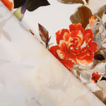 Gabardina Elástica Flor Lunar Pistacho - Ribes y Casals