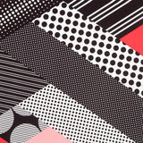 Bielástico Patch Geo Coral - Ribes y Casals