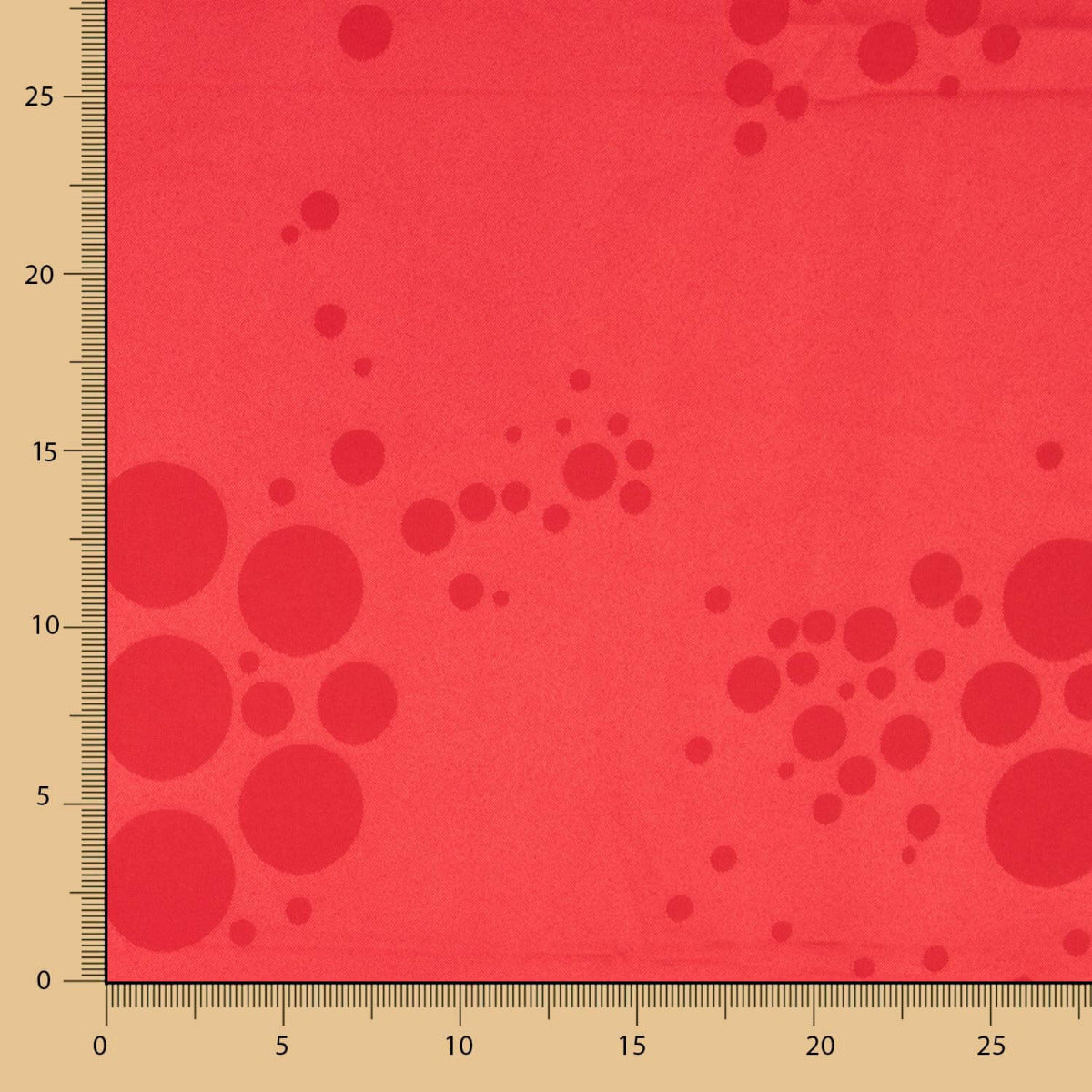 Jacquard Multi Lunar Strecht Rojo - Ribes y Casals