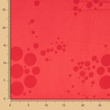 Retal Jacquard Multi Lunar Strecht Rojo 85x140 cm - Ribes y Casals