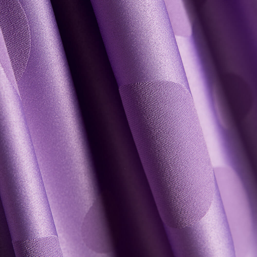 Jacquard Lunares Malva - Ribes y Casals