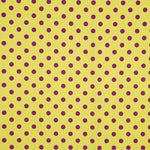 Gabardina Elástica Lunares 17mm Lima-Buganvilla - Ribes y Casals