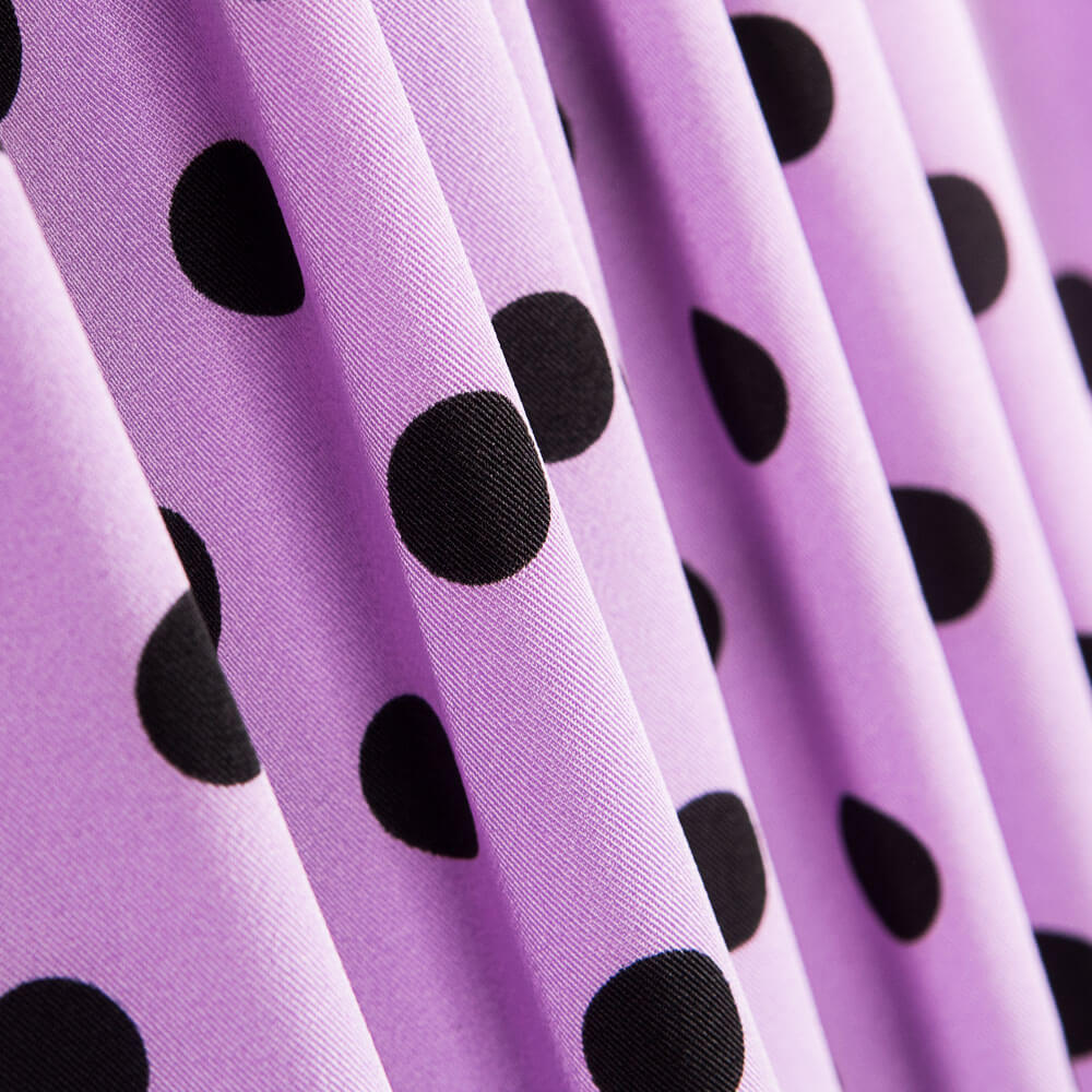 Sarga Elástica Lunar Malva Negro - Ribes y Casals